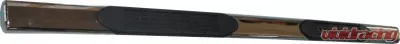TrailFX 4 Inch Oval Straight Pol Stainless Steel Rocker Panel Mount Ford 1999-2016 - 2930347991
