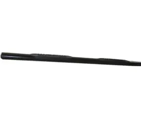 TrailFX 4 Inch Oval Straight Powder Coated Black Mild Steel Rocker Panel Mount Ford 1999-2016