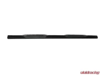 TrailFX 4 Inch Oval Straight Powder Coated Black Mild Steel Rocker Panel Mount Ford 1999-2016 - 2930347993