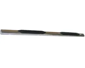 TrailFX 4 Inch Oval Straight Pol Stainless Steel Rocker Panel Mount Nissan Frontier 2005-2019
