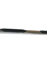 TrailFX 4 Inch Oval Straight Pol Stainless Steel Rocker Panel Mount Nissan Frontier 2005-2019                                     - 2940413051 - Image 2