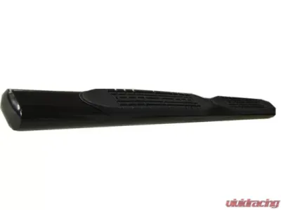 TrailFX 4 Inch Oval Straight Powder Coated Black Mild Steel Rocker Panel Mount Nissan Frontier 2005-2019 - 2940413053
