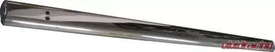 TrailFX 4 Inch Oval Straight Pol Stainless Steel Rocker Panel Mount Toyota Tacoma - 2950522051