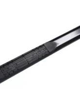 TrailFX 4 Inch Oval Straight Powder Coated Black Mild Steel Rocker Panel Mount Toyota Tacoma                                     - 2950522053 - Image 2