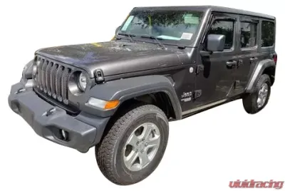 TrailFX Low Profile Tape-On Smoke Acrylic Set of 4 Jeep - 4250H