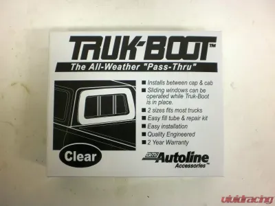 TrailFX Fills Truck Cab To Camper Gaps Up To 3 Inches 24 X 16 Inch Inflatable PVC Clear - 30000