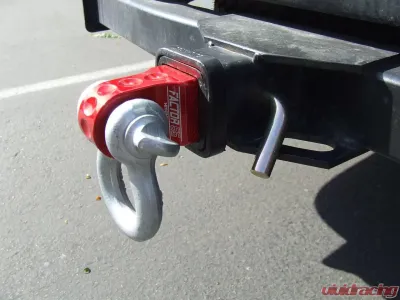 Factor 55 HitchLink 2.0 Receiver Shackle Mount 2 Inch Receivers Gray - 00020-06