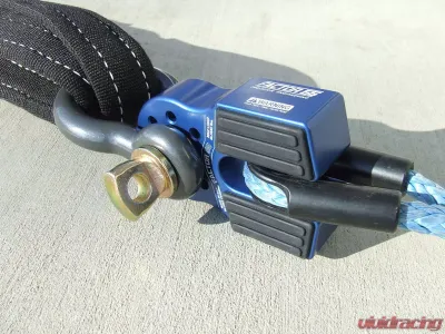 Factor 55 FlatLink Winch Shackle Mount Assembly Blue - 00050-02