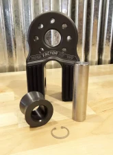 Factor 55 FlatLink XXL Winch Shackle Mount Assembly Anodized Gray                                     - 00090-06 - Image 4