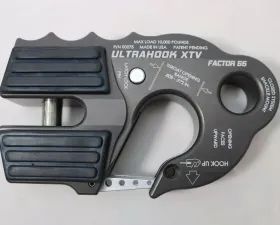 Factor 55 UltraHook XTV Winch Hook For ATV | UTV Gray