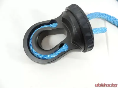 Factor 55 Splicer 3/8-1/2 Inch Synthetic Rope Splice On Shackle Mount Black - 00352-04