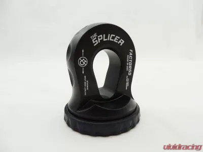 Factor 55 Splicer 3/8-1/2 Inch Synthetic Rope Splice On Shackle Mount Gray - 00352-06