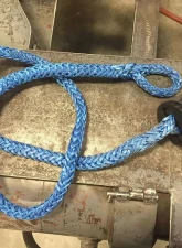 Factor 55 Splicer 3/8-1/2 Inch Synthetic Rope Splice On Shackle Mount Gray                                     - 00352-06 - Image 2