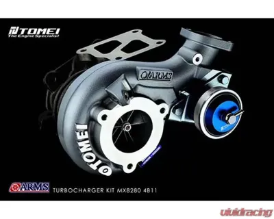 Tomei MX8280 Turbocharger Arms Mitsubishi EVO10 2008-2016 - TB401A-MT02A