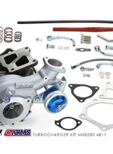 Tomei MX8280 Turbocharger Arms Mitsubishi EVO10 2008-2016                                     - TB401A-MT02A - Image 3