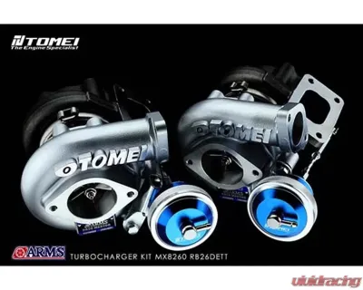 Tomei MX8260 Turbocharger Arms Nissan 32 GT-R | 33 GT-R | 14 GT-R 1989-2002 - TB401A-NS05B