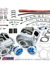 Tomei MX8260 Turbocharger Arms Nissan 32 GT-R | 33 GT-R | 14 GT-R 1989-2002                                     - TB401A-NS05B - Image 3