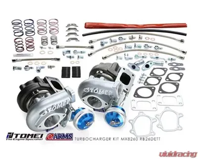Tomei MX8260 Turbocharger Arms Nissan 32 GT-R | 33 GT-R | 14 GT-R 1989-2002 - TB401A-NS05B