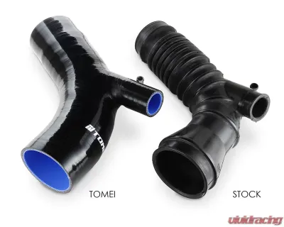 Tomei Turbo Suction Hose with 60mm Inlet Elbow for TB301A-MT02A, Black Rubber - TB301A-MT02A
