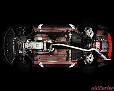 Tomei Full Titanium Catback Exhaust System Ford Mustang Ecoboost 2015-2023 - TB6090-FR01A