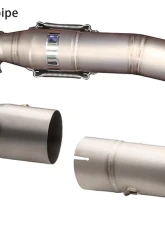 Tomei Full Titanium Catback Exhaust System Ford Mustang Ecoboost 2015-2023                                     - TB6090-FR01A - Image 8