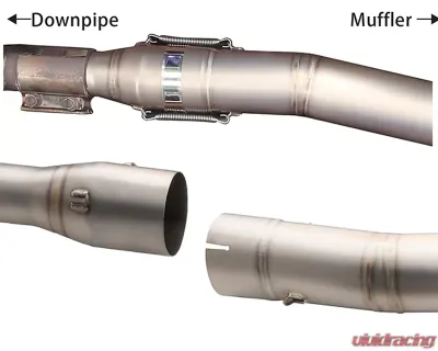 Tomei Full Titanium Catback Exhaust System Ford Mustang Ecoboost 2015-2023 - TB6090-FR01A