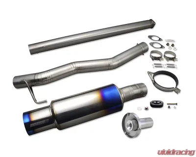 Tomei Expreme Ti Titanium Catback Exhaust System Mitsubishi Evolution VII - IX | 01-07 - TB6090-MT01A