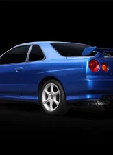 Tomei ER34 2DR Extreme Ti Full Titanium Muffler Kit Nissan 34 Skyline 1998-2002                                     - TB6090-NS06A - Image 4