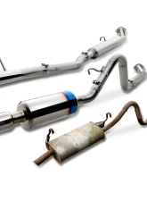 Tomei Expreme TI Catback Exhaust Type-R Toyota Corolla AE86 1986                                     - TB6090-TY01A - Image 2