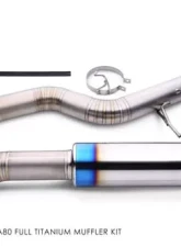 Tomei 4in Full Titanium Super Lightweight Muffler Toyota 80 Supra 2JZ-GE | 2JZ-GTE 1993-2002                                     - TB6090-TY03A - Image 2