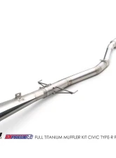Tomei FK8 Type-R Expreme Ti Full Titanium Muffler Kit Honda FK Civic Type-R 2015-2017                                     - TB6090-HN06A - Image 3