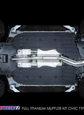 Tomei FK8 Type-R Expreme Ti Full Titanium Muffler Kit Honda FK Civic Type-R 2015-2017                                     - TB6090-HN06A - Image 5
