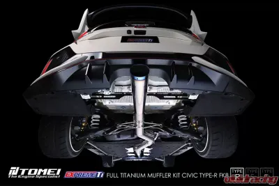 Tomei FK8 Type-R Expreme Ti Full Titanium Muffler Kit Honda FK Civic Type-R 2015-2017 - TB6090-HN06A