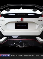 Tomei FK8 Type-R Expreme Ti Full Titanium Muffler Kit Honda FK Civic Type-R 2015-2017                                     - TB6090-HN06A - Image 7