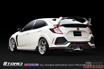 Tomei FK8 Type-R Expreme Ti Full Titanium Muffler Kit Honda FK Civic Type-R 2015-2017 - TB6090-HN06A