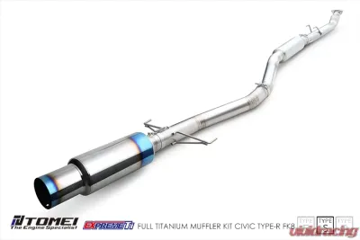 Tomei FK8 Type-S Expreme Ti Full Titanium Muffler Kit Honda FK Civic Type-R 2015-2017 - TB6090-HN06B