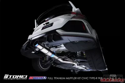 Tomei FK8 Type-S Expreme Ti Full Titanium Muffler Kit Honda FK Civic Type-R 2015-2017 - TB6090-HN06B