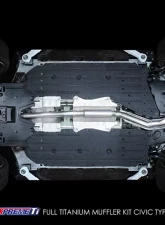 Tomei FK8 Type-S Expreme Ti Full Titanium Muffler Kit Honda FK Civic Type-R 2015-2017                                     - TB6090-HN06B - Image 5
