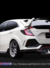 Tomei FK8 Type-S Expreme Ti Full Titanium Muffler Kit Honda FK Civic Type-R 2015-2017                                     - TB6090-HN06B - Image 8
