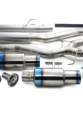 Tomei FK8 Type-D Expreme Ti Full Titanium Muffler Kit Honda FK Civic Type-R 2015-2017                                     - TB6090-HN06C - Image 2