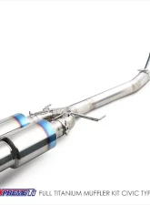 Tomei FK8 Type-D Expreme Ti Full Titanium Muffler Kit Honda FK Civic Type-R 2015-2017                                     - TB6090-HN06C - Image 3