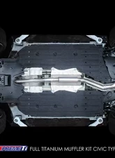 Tomei FK8 Type-D Expreme Ti Full Titanium Muffler Kit Honda FK Civic Type-R 2015-2017                                     - TB6090-HN06C - Image 5