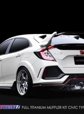 Tomei FK8 Type-D Expreme Ti Full Titanium Muffler Kit Honda FK Civic Type-R 2015-2017                                     - TB6090-HN06C - Image 8