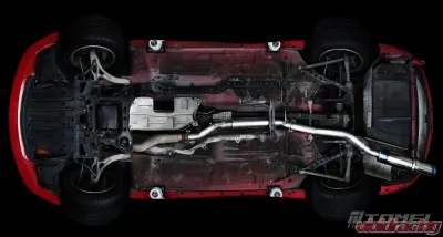 Tomei Extreme Ti Full Titanium Mid Pipe Kit Mazda 13B-REW RX-7 1993-2002 - TB6100-MZ05A