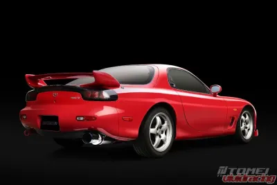 Tomei Extreme Ti Full Titanium Mid Pipe Kit Mazda 13B-REW RX-7 1993-2002 - TB6100-MZ05A