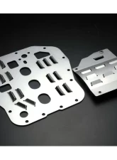 Tomei Oil Baffle Stiffener TB202A-SB01A for Nissan 240SX S13/S14, Aluminum, Black                                     - TB202A-SB01A - Image 2