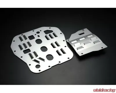 Tomei Oil Baffle Stiffener TB202A-SB01A for Nissan 240SX S13/S14, Aluminum, Black - TB202A-SB01A