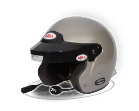 Bell Racing Mag Rally Radio Helmet - Titanium Silver