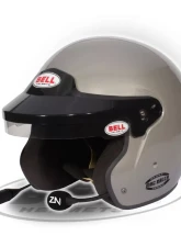 Bell Racing Mag Rally Radio Helmet - Titanium Silver                                     - 1435A01 - Image 3