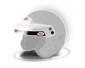 Bell Racing Mag-9 Peak Visor - White